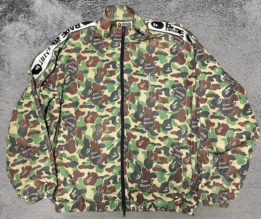 セントマイケル　アベイシングエイプ　トラックジャケット