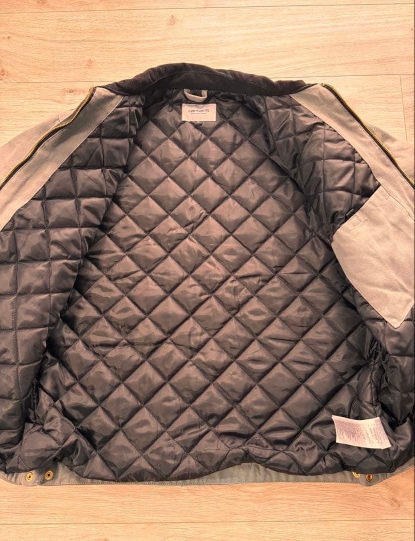 Carhartt デトロイトジャケット サイズＬ グレー