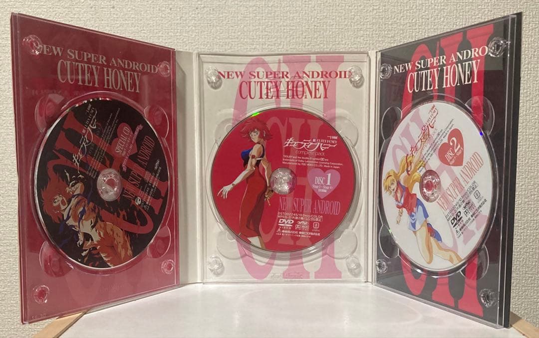 新・キューティーハニー コンプリートパック 初回 DVD