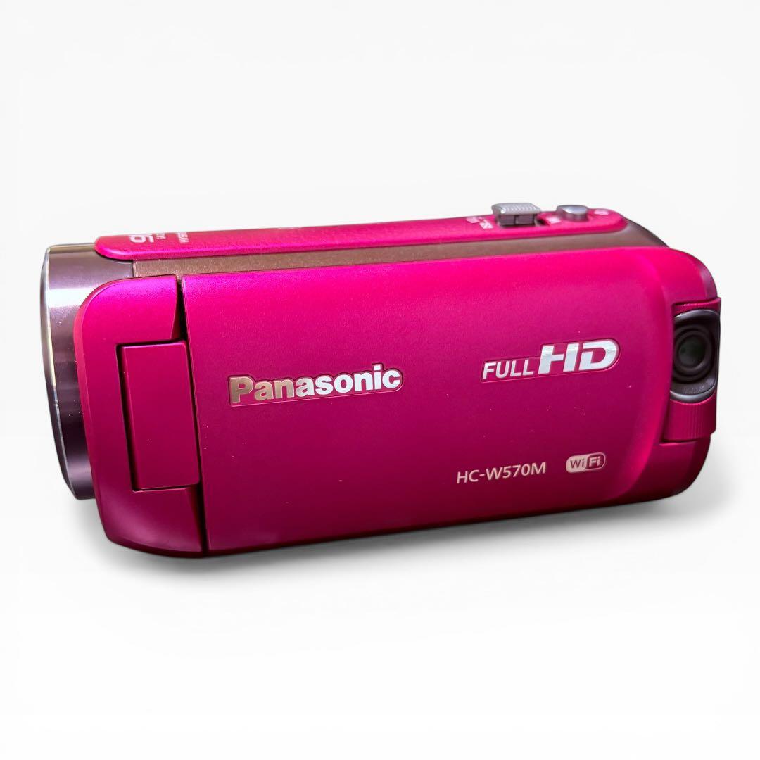 【美品】Panasonic デジタルハイビジョンビデオカメラ HC-W570M