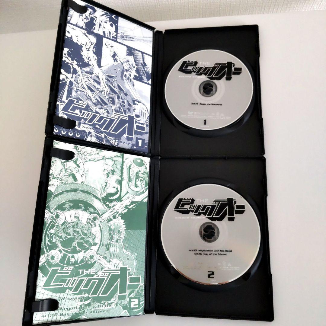 THE ビッグオー second season DVD 全7巻 BOOK付