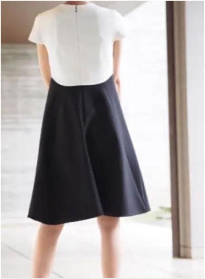 入学式・卒業式★YOKO CHAN製　Aライン　ひざワンピース　M