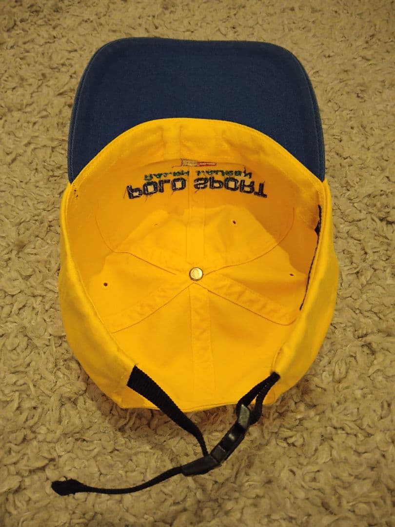 90s Polo Sport キャップ ラルフローレン　アメリカ国旗