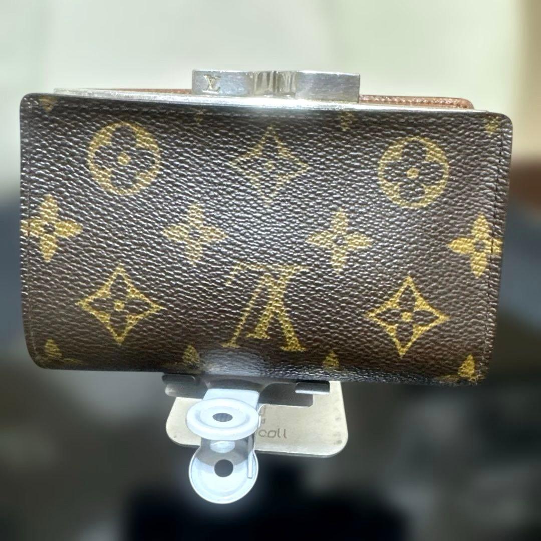 ⑨☆在庫SALE/良品♪モノグラム がま口 財布