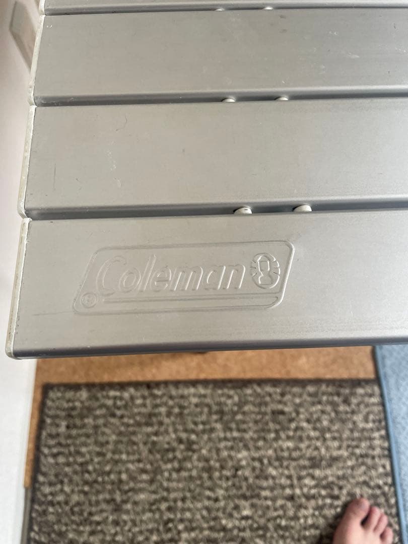 Coleman アルミ製折りたたみテーブル