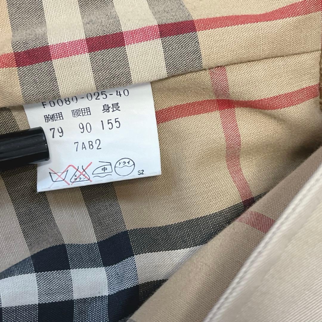人気　Burberry's バーバリー　ステンカラーコート