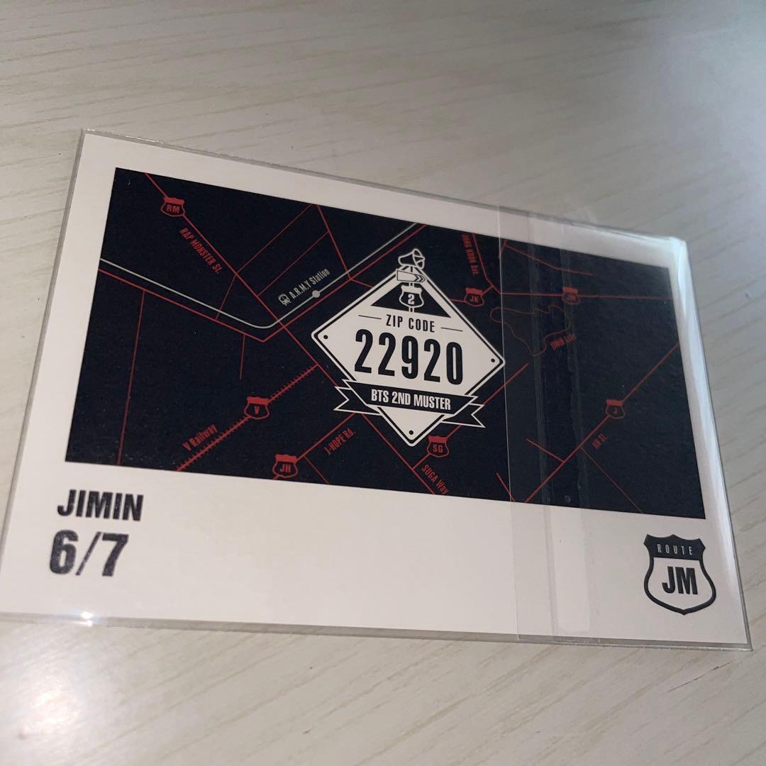BTS  ジミン 2ND MUSTER 22920 トレカ 6