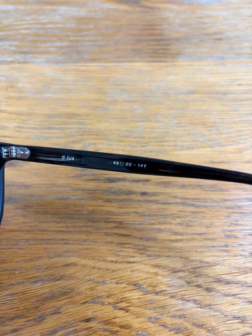 ベ*ー様 超美品‼️ OAMC サングラス d-lux 黒　ルーク着用