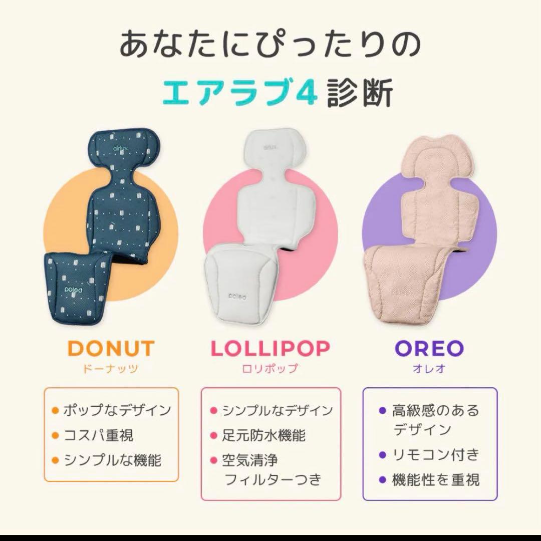 エアラブ4 オレオ 専用バッテリー 2点セット