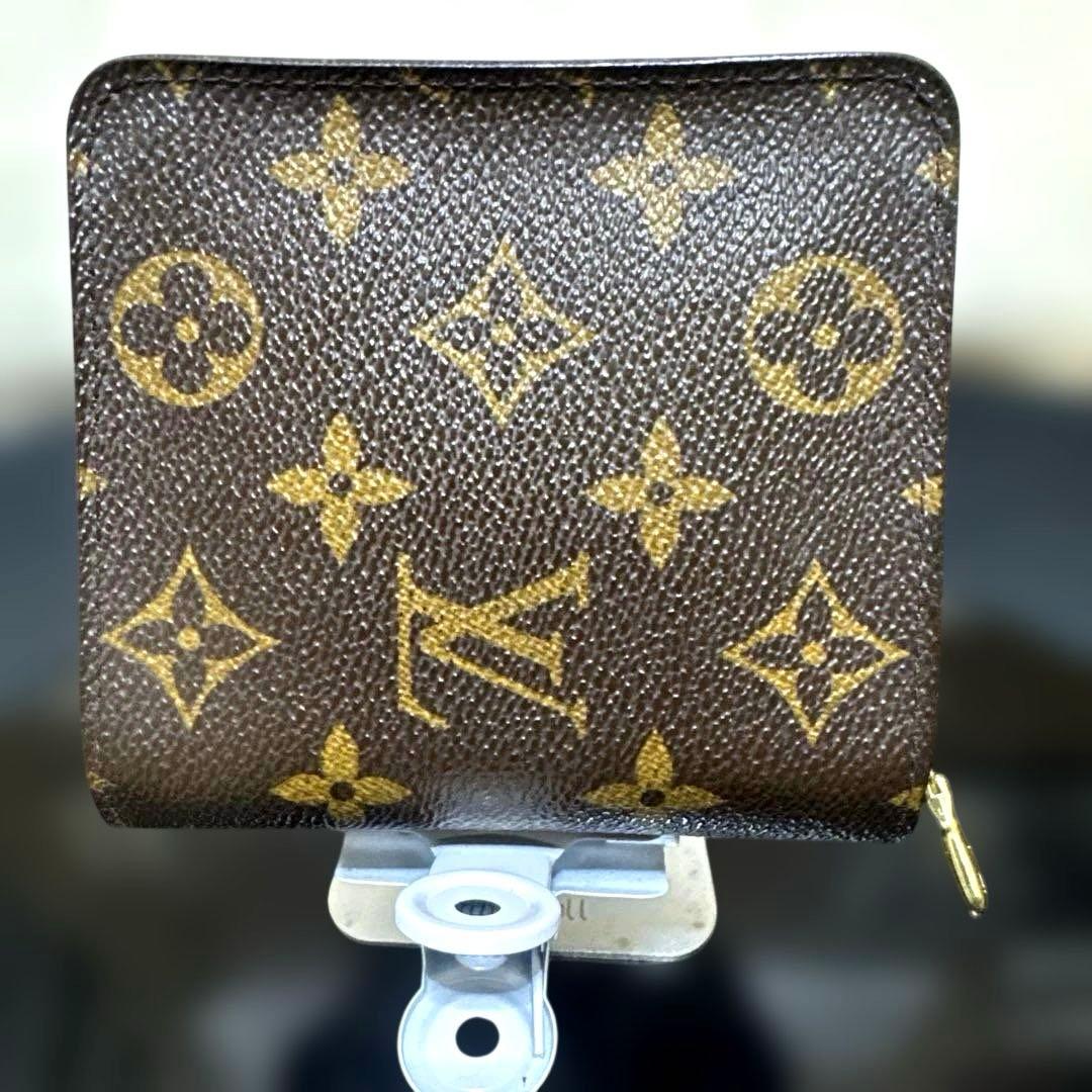 ④☆優良品☆モノグラム♪コンパクトジップ 折り財布