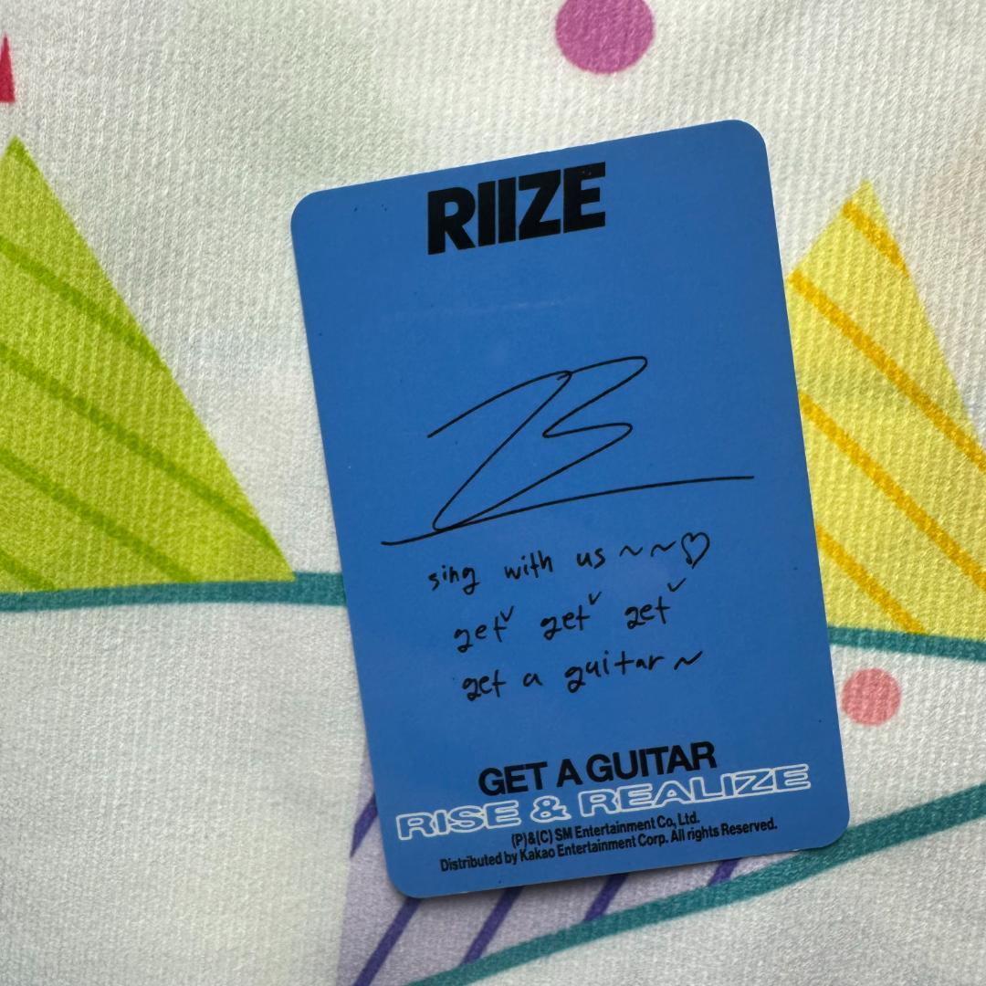 RIIZE B&N US盤 ウォンビン トレカ 限定特典
