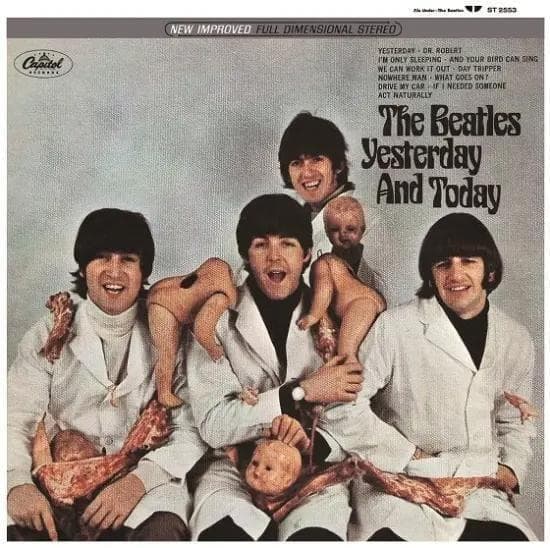 洋楽 BEATLES/\"YESTERDAY\"..AND TODAY U.S.ALBUM