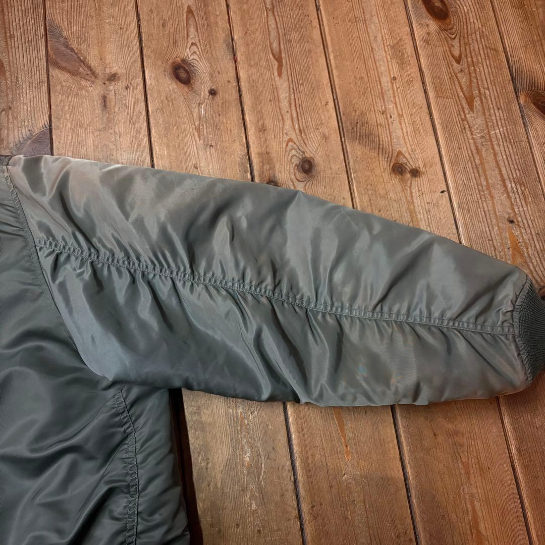 OLD UNIQLO MA-1 フライトジャケット オリーブグリーン