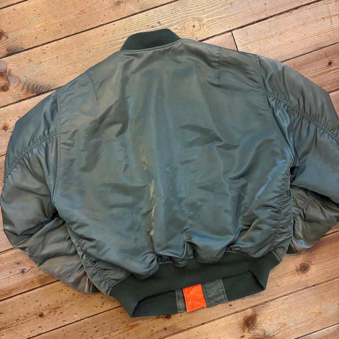 OLD UNIQLO MA-1 フライトジャケット オリーブグリーン