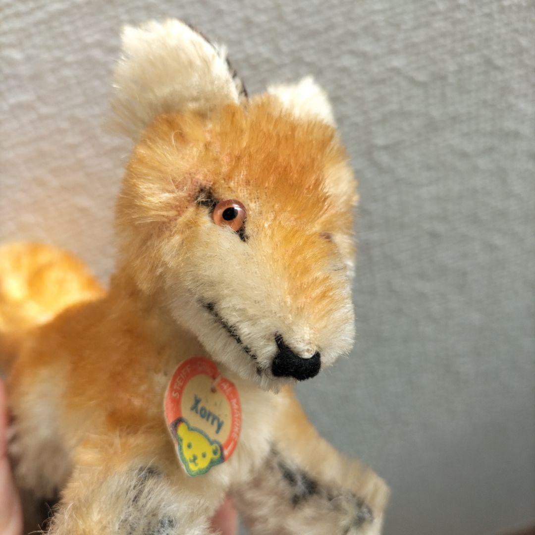 ビンテージ　シュタイフ　xorry キツネ