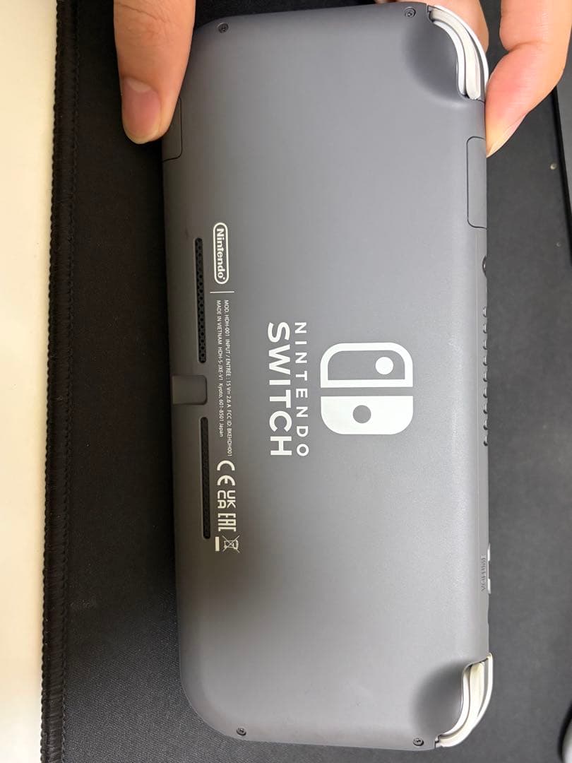 Nintendo Switch Lite グレー 本体 外箱 その他付属品