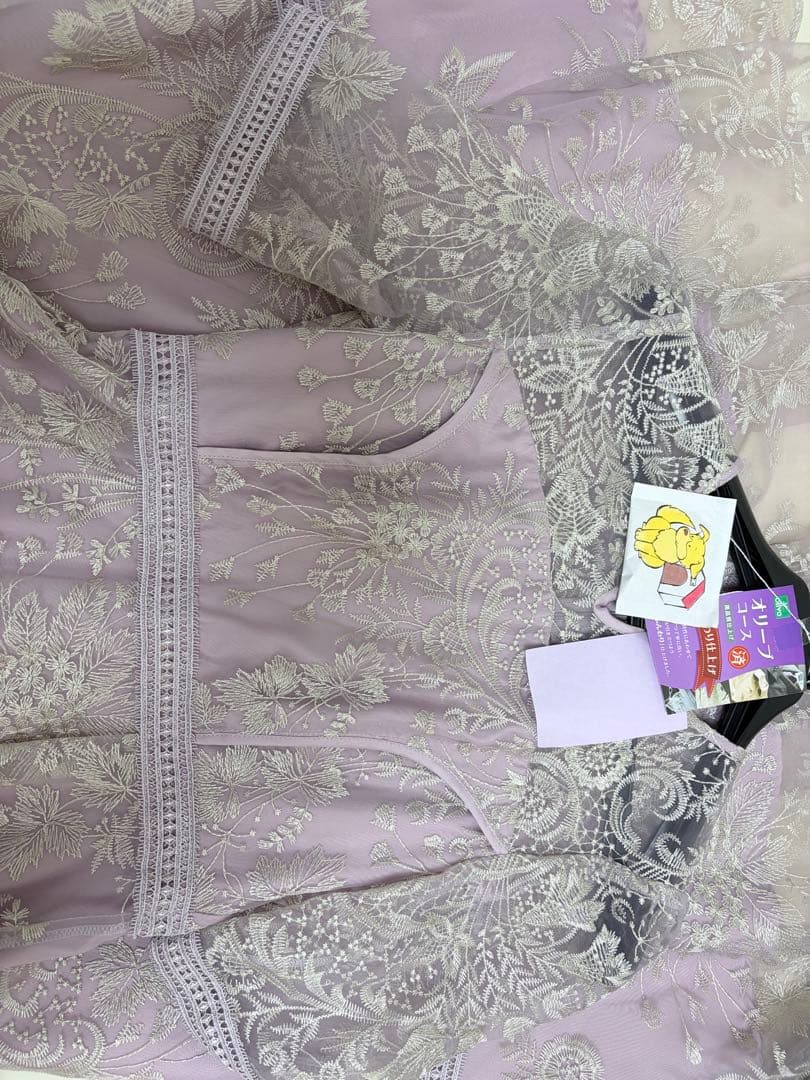 Dorry Doll ラダーレースドレス ピンク M