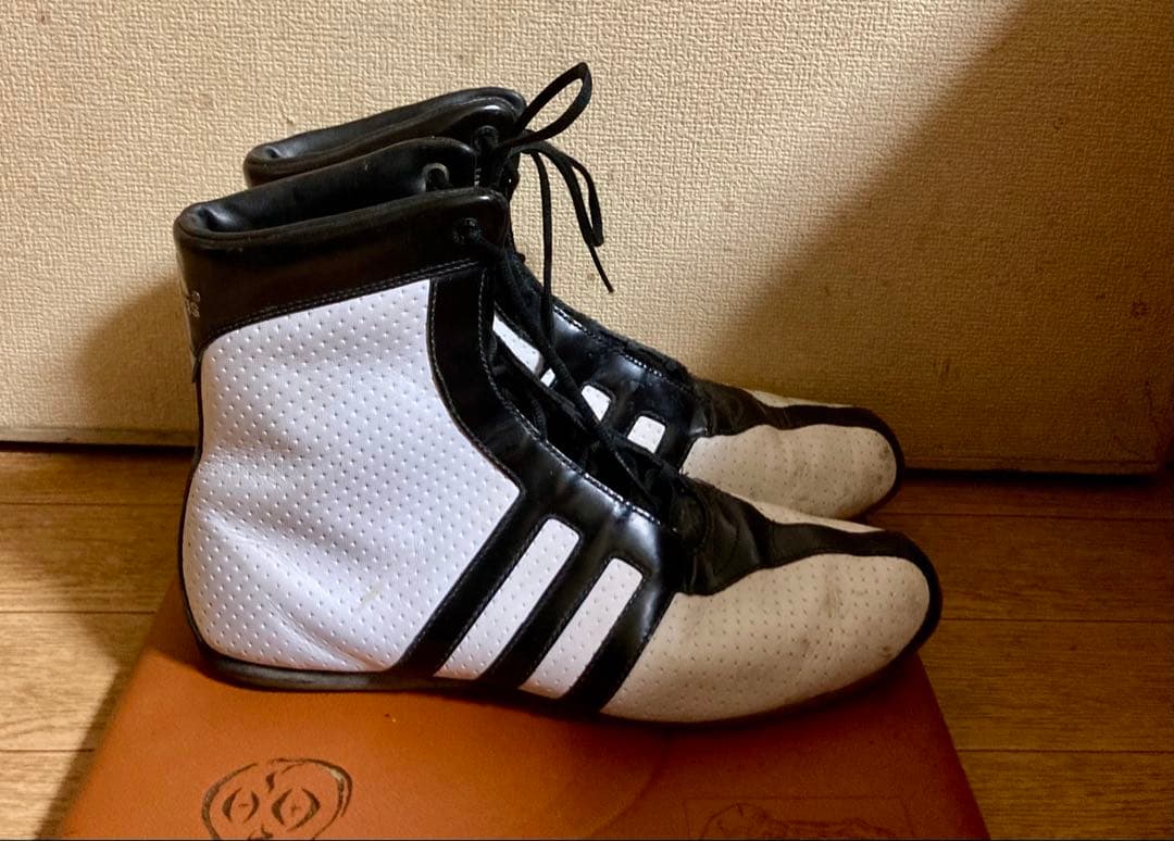 レア品アディダス ショーサン ハイ ボクシングシューズ ハイカット