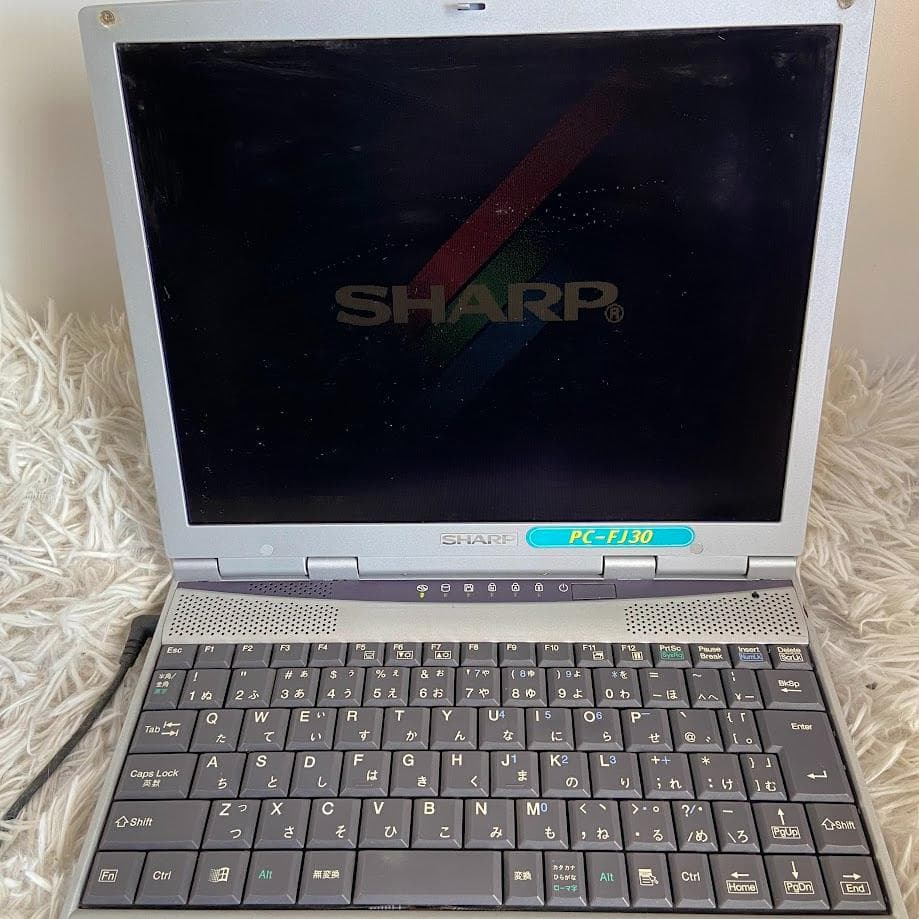 SHARP PC-FJ30 ノートパソコン シャープ【中古品】