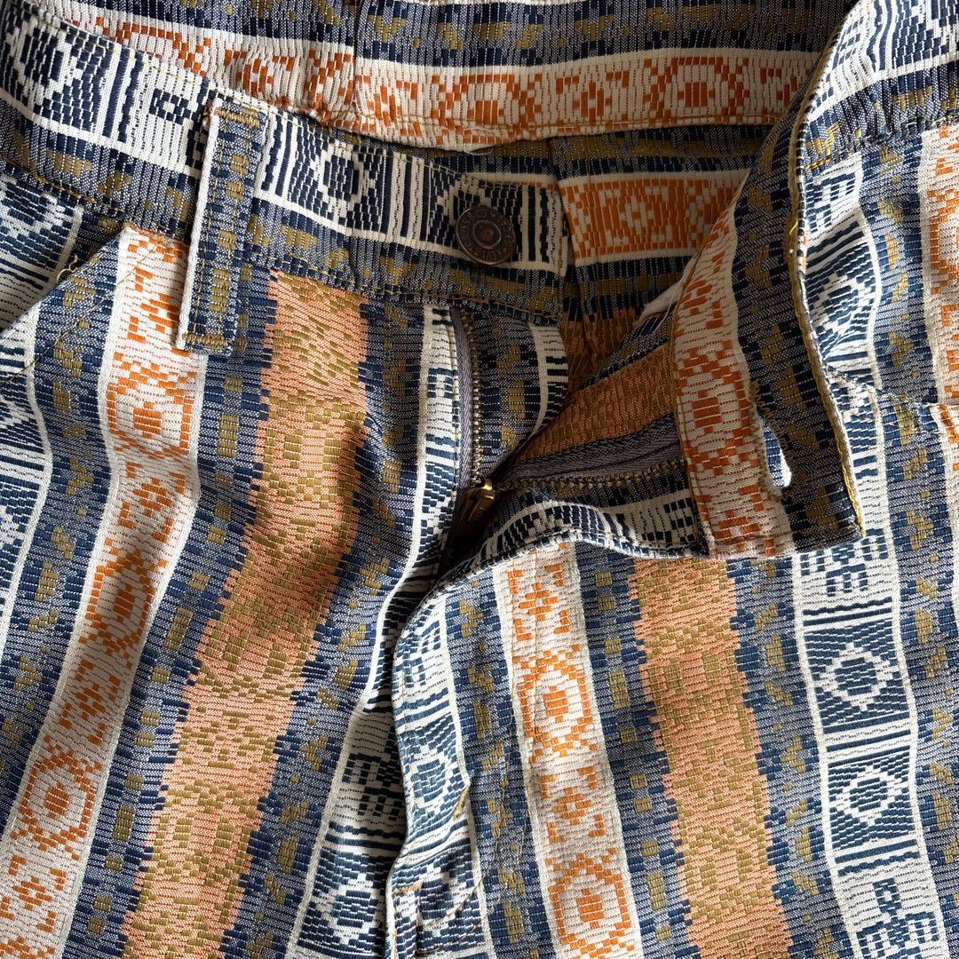LEVI'S STA-PREST ネイティブ柄　70s vintage スタプレ