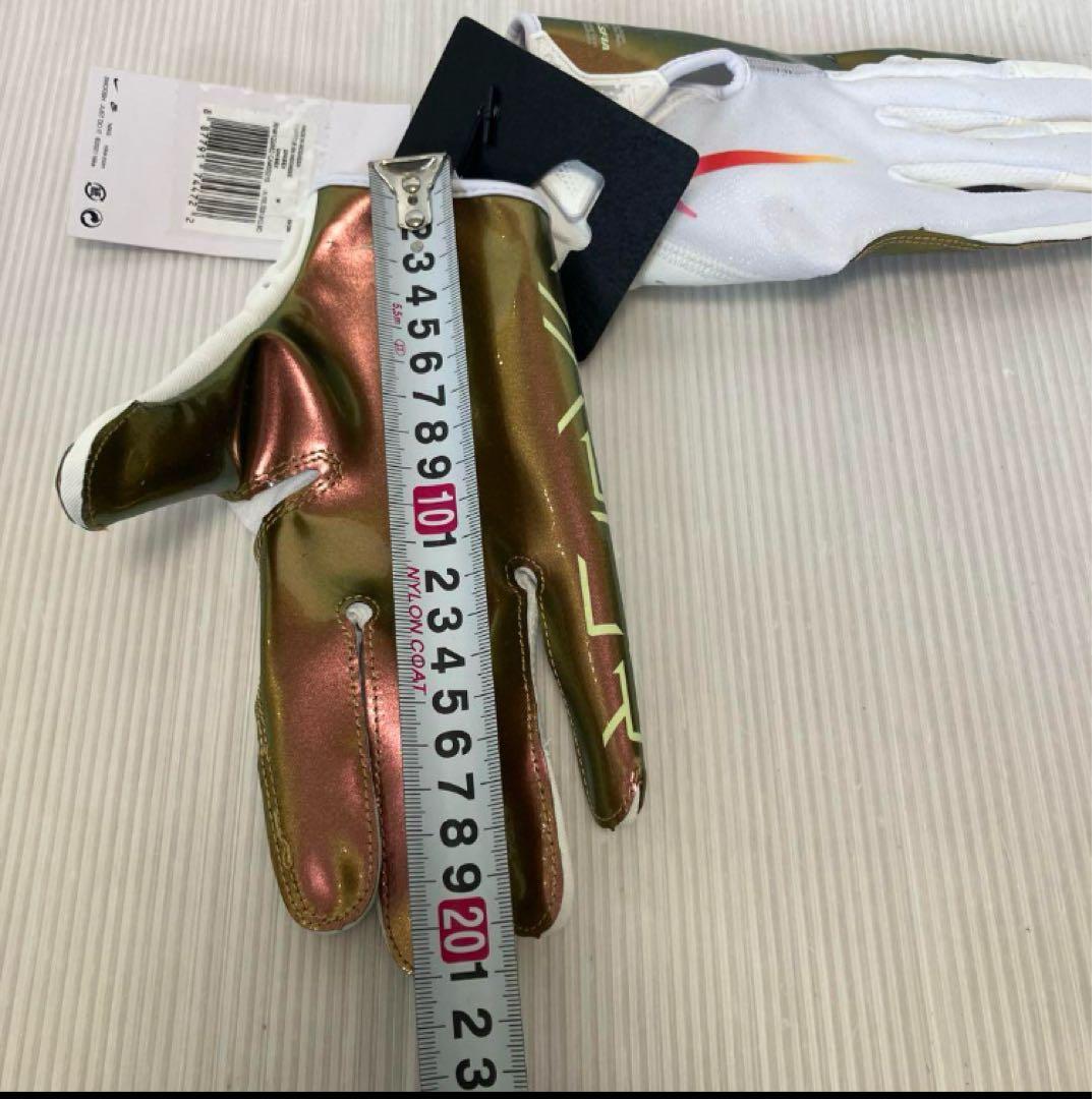 送料無料 新品 NIKE アメフト グローブ VAPOR JET 7.0 M