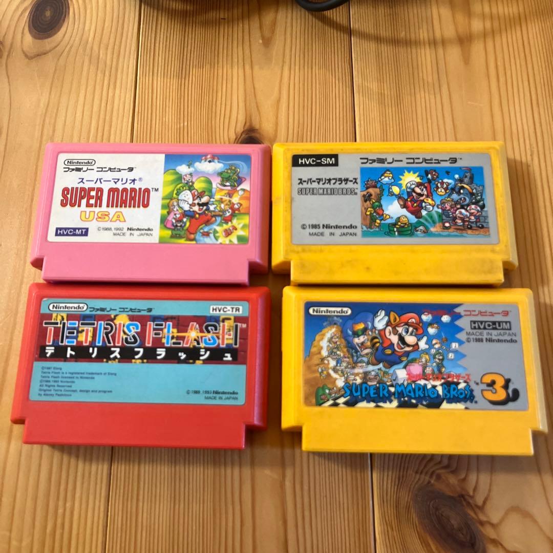 ファミコン　本体　ソフトセット　まとめ売り