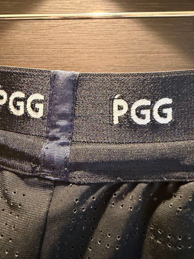 PGG ネイビー ゴルフパンツ