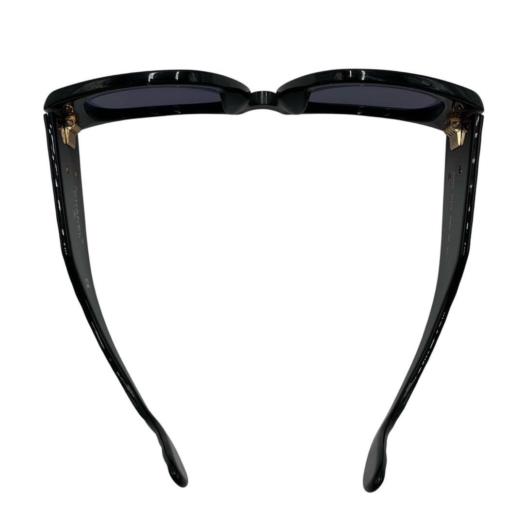 シャネル CHANELココマーク マトラッセ サングラス アイウェア ブラック