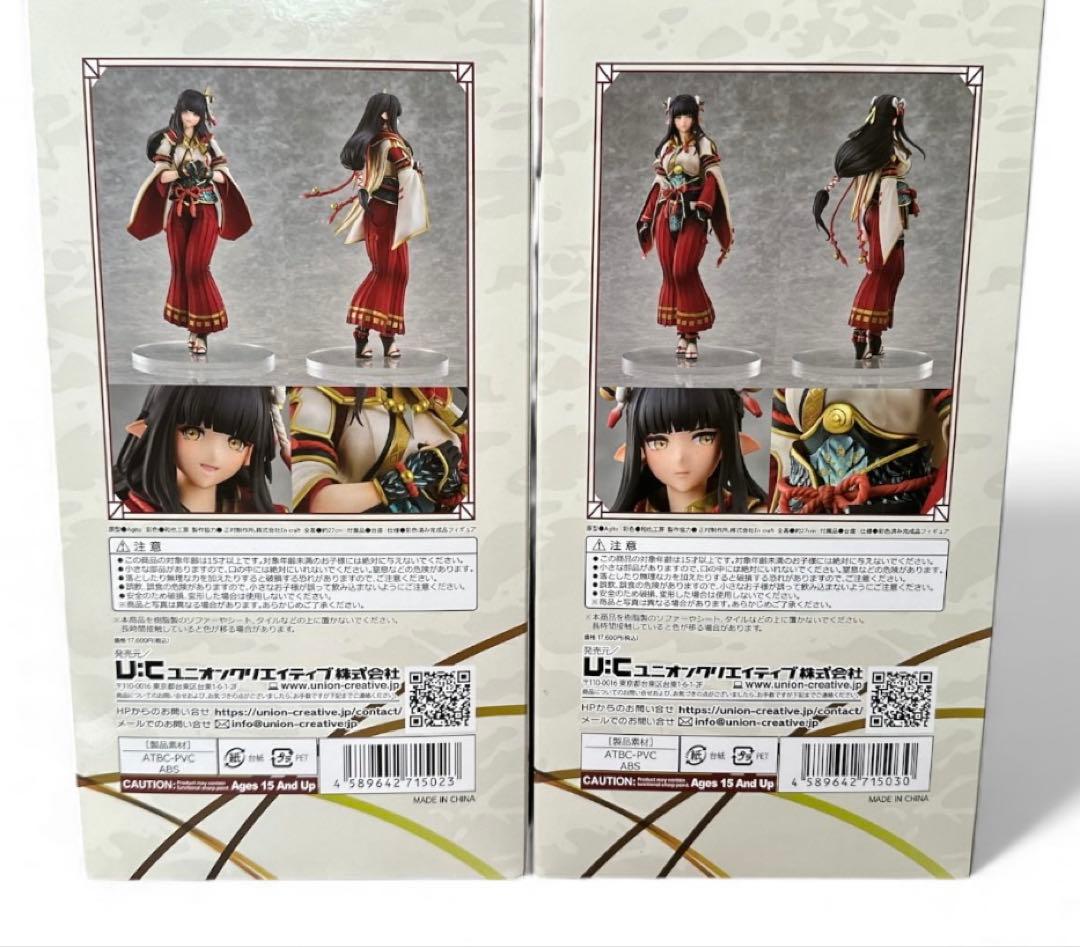 モンスターハンターライズ 里の受付嬢 ヒノエ ・ミノト フィギュア