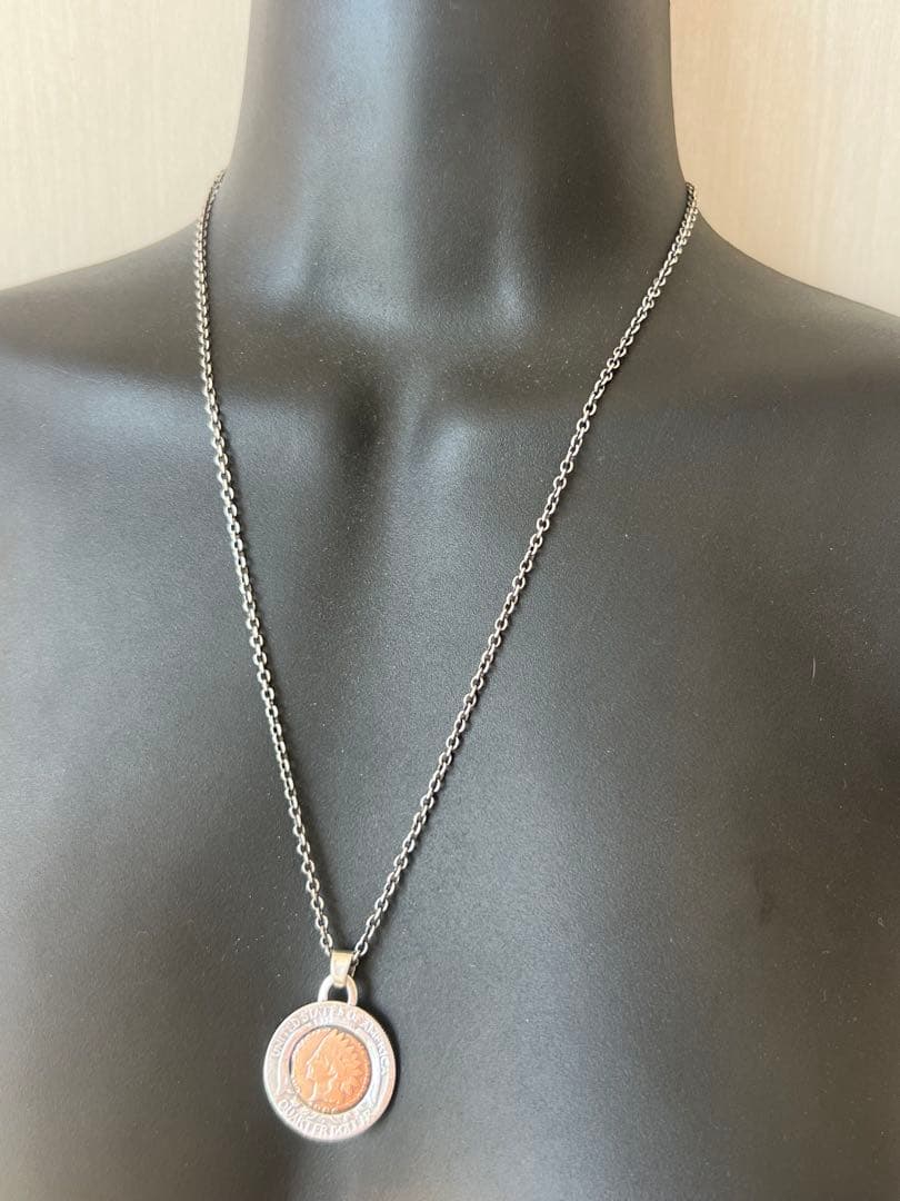 North works silver925インディアン　ネックレス