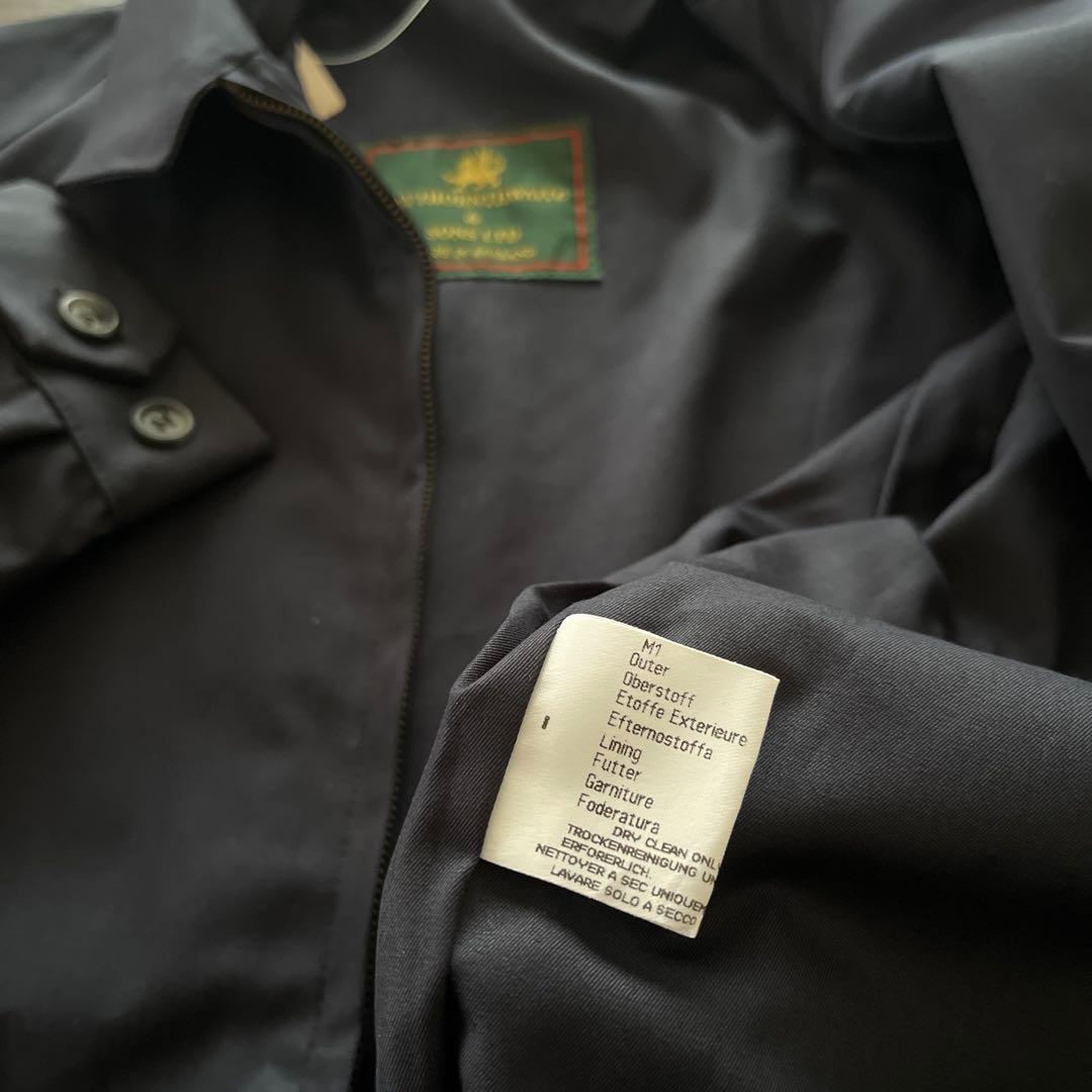 ★HAYTHORNTHWAITE＆SONS LTD★スウィングトップ★NAVY