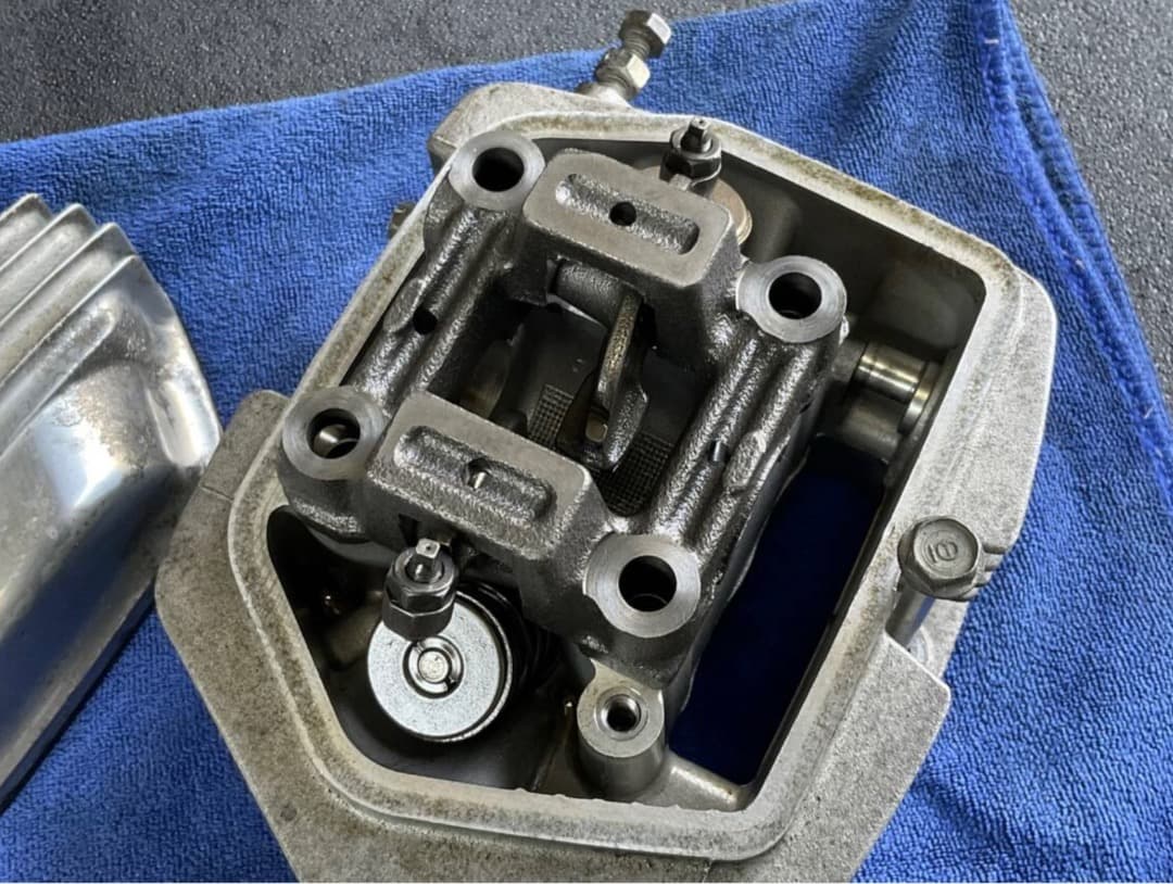 t*a様 ホンダ　エイプ50 キャブ車　純正　シリンダーヘッド