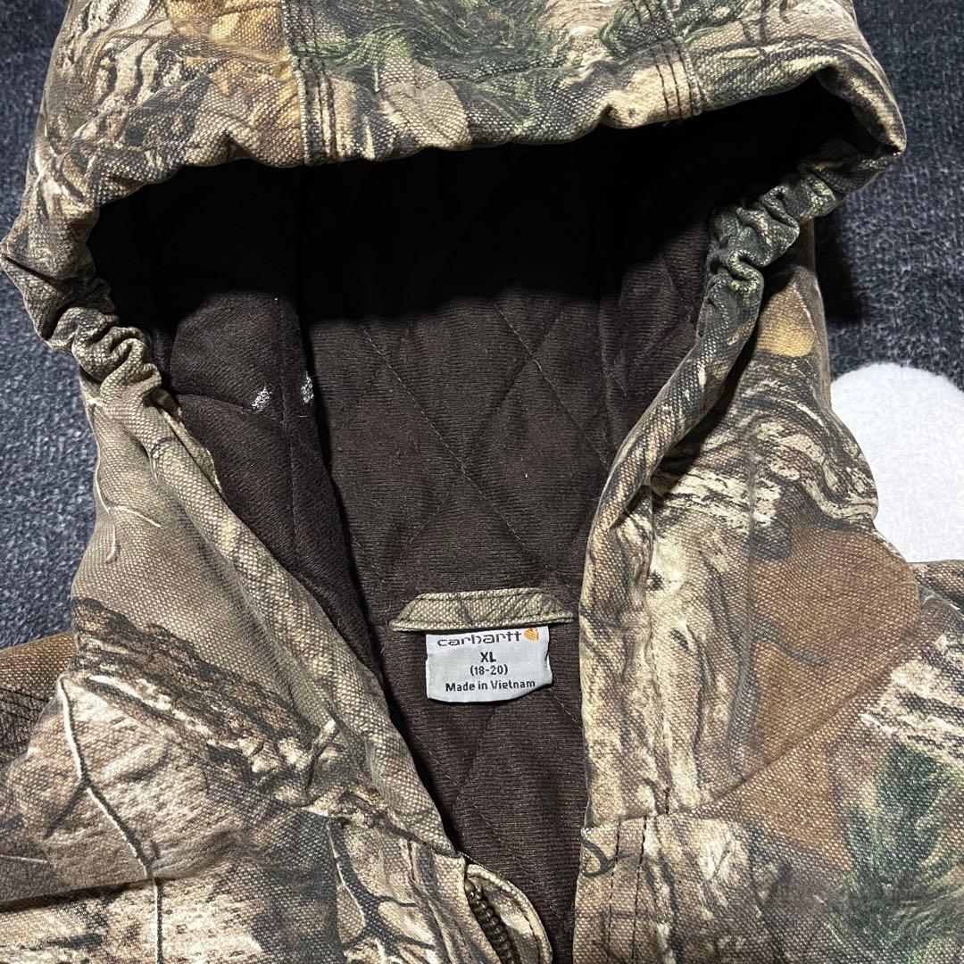Carhartt アクティブジャケット リアルツリー XL
