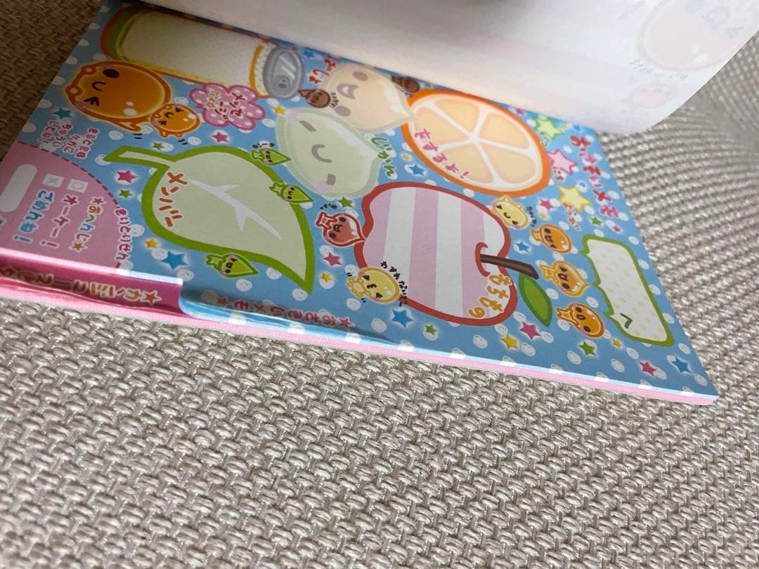 つぶつぶちゃん　平成レトロ　メモ帳　ジュース　みかん
