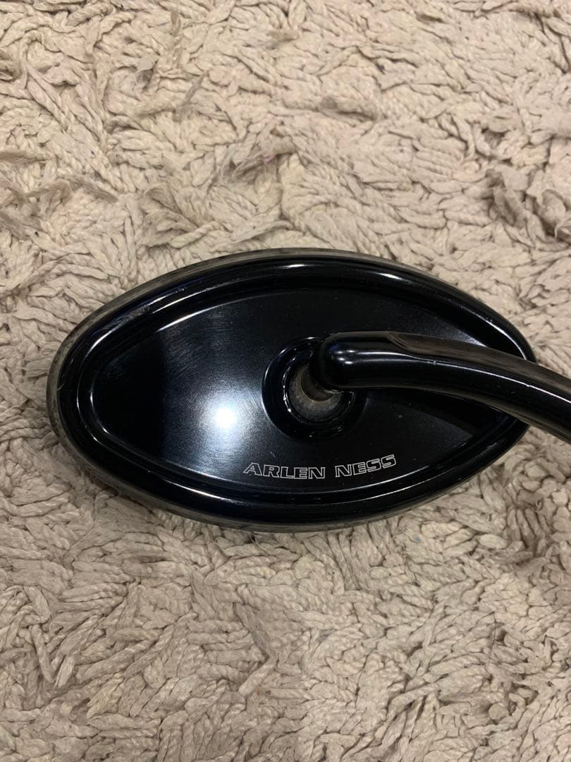 正規品アレンネス　ミラー　黒　CAT EYE CURVACEOUS ハーレー