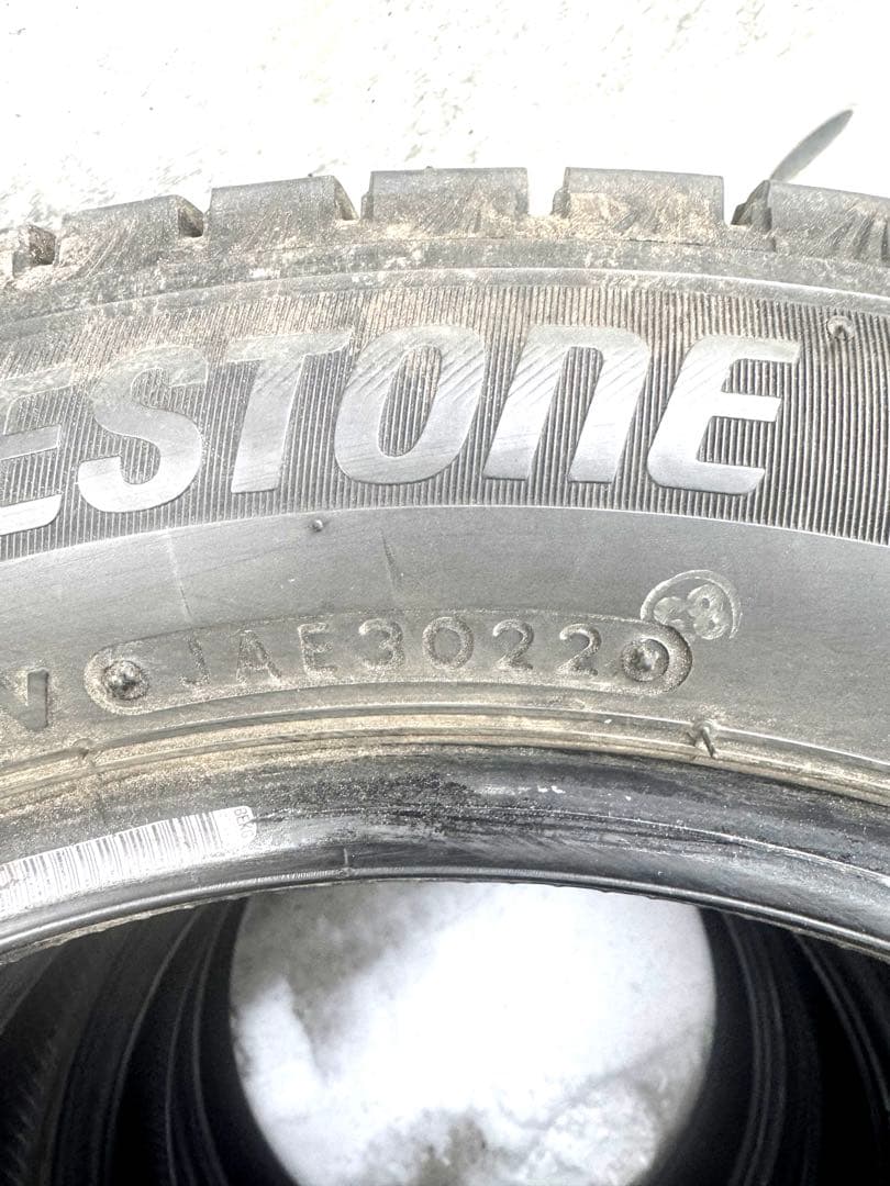 【バリ溝】BS スタッドレス VRX3 155/65R14 4本セット