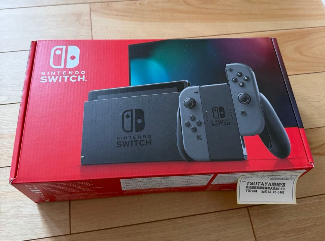 Switch本体一式【一部ジャンク品扱い：画面に白い線が発生】