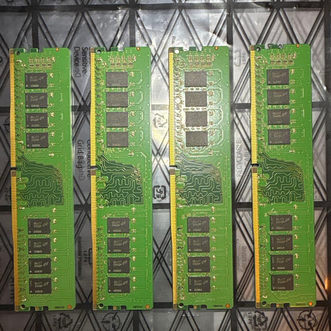 Crucial DDR4-2666 16GB×4 メモリ 64GB