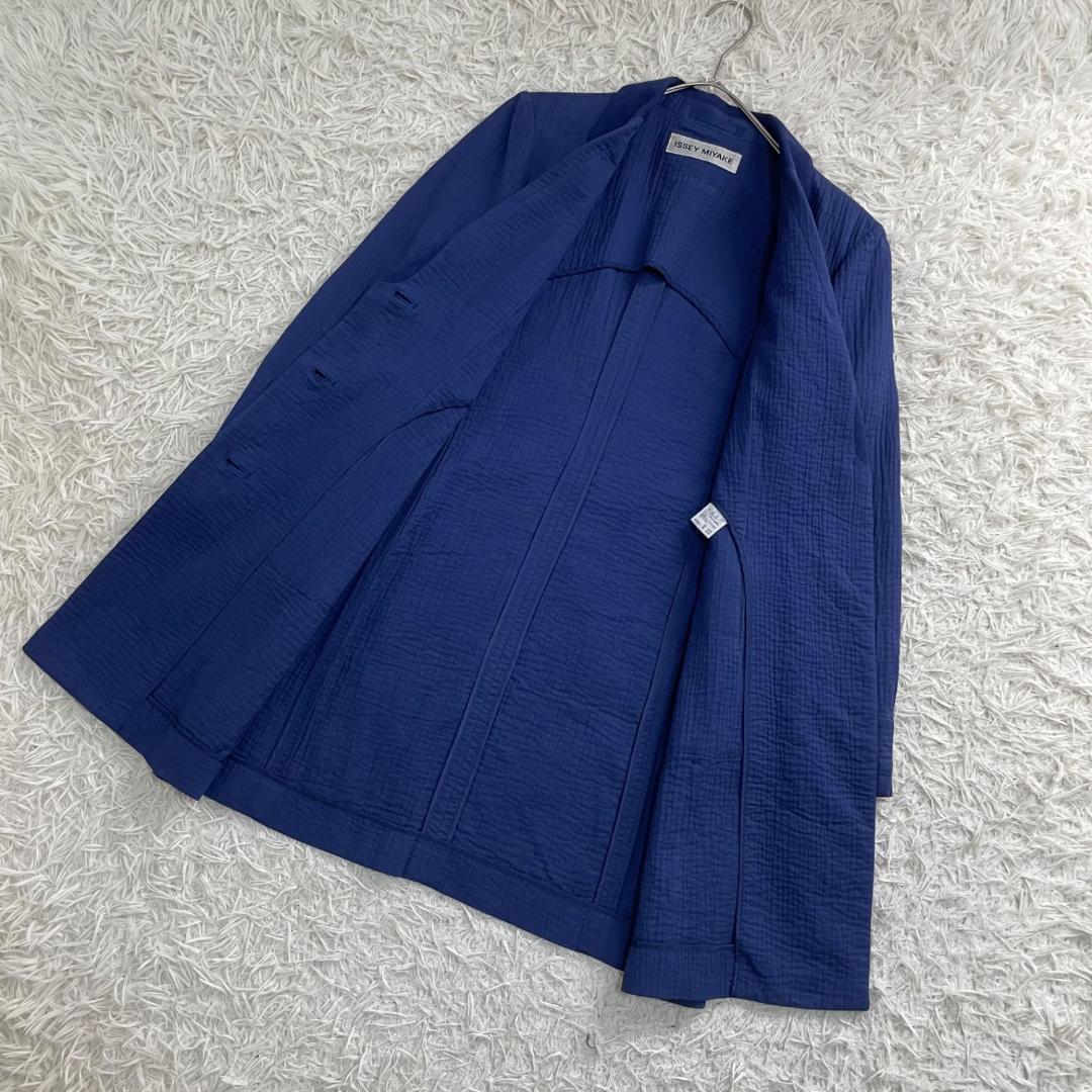 15465✨ISSEY MIYAKE ロング テーラードジャケット コート2