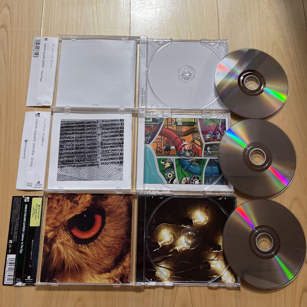 UNISON SQUARE GARDEN CD 3点Patrick Vegee他