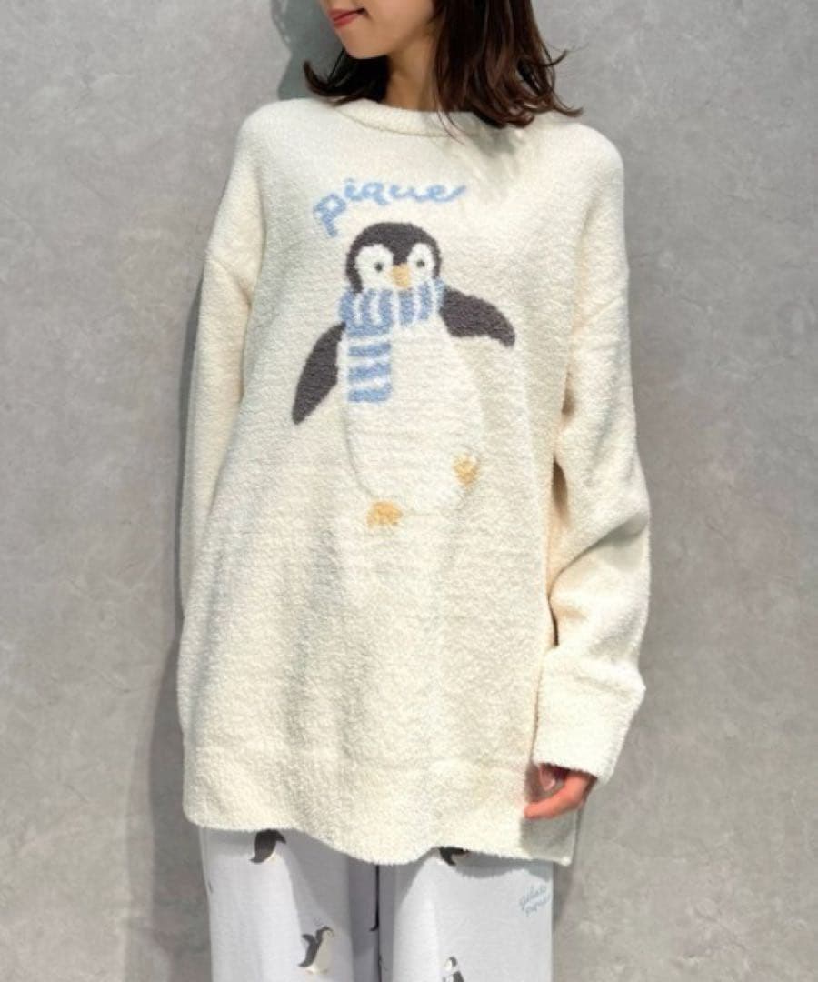 正規品♡新品 ジェラートピケ ペンギンプルオーバー&ロングパンツ 上下セット