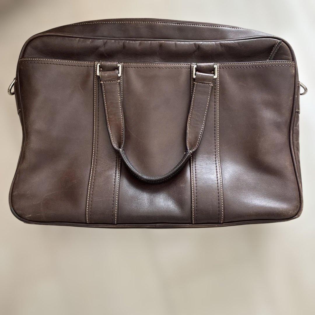 COACH ボストンバッグ ダークブラウ old coach