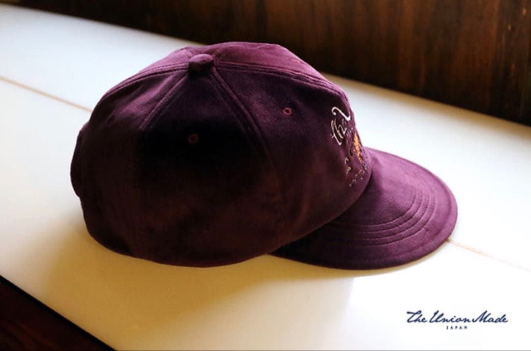 THE UNION /THE COLOR TORA ONE CAP バーガンディ