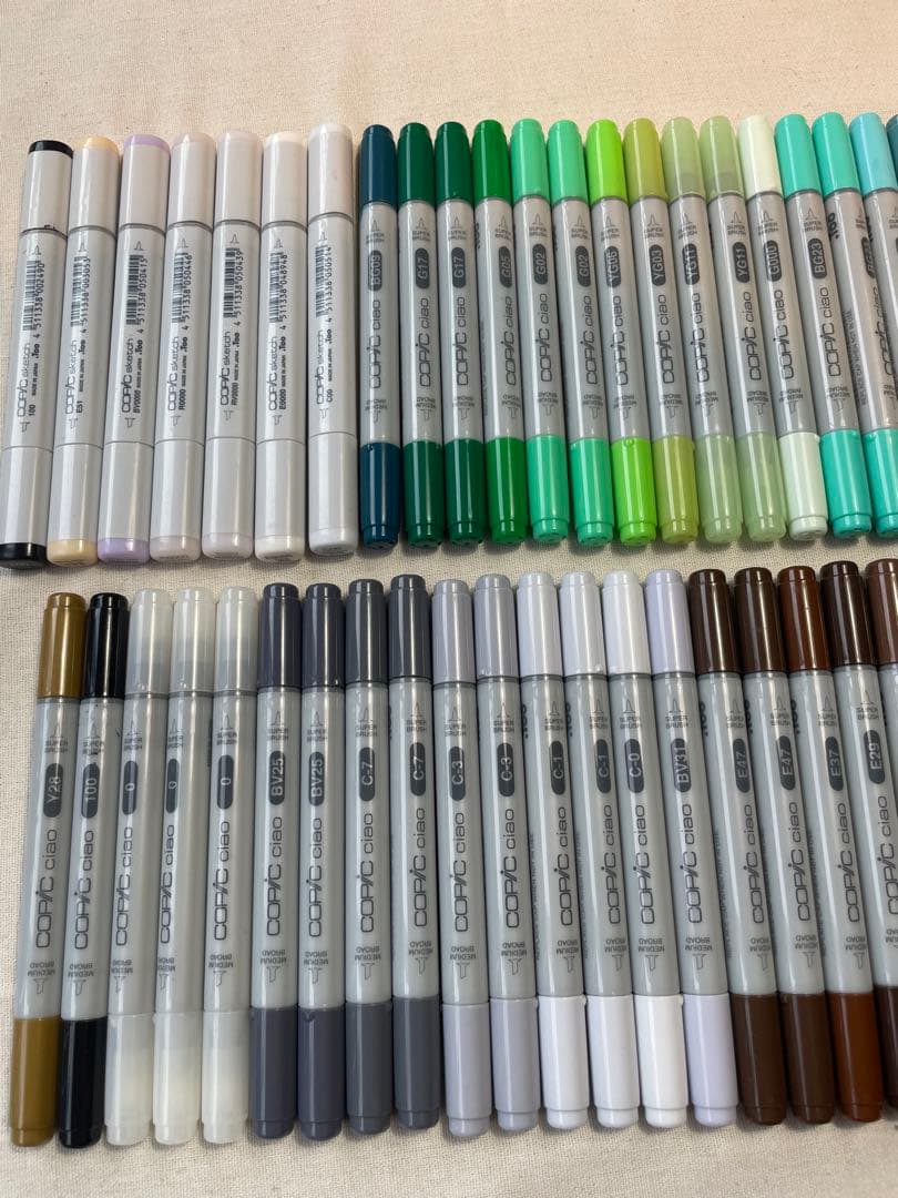 美品　116本　COPIC ciao sketch コピックチャオ スケッチ