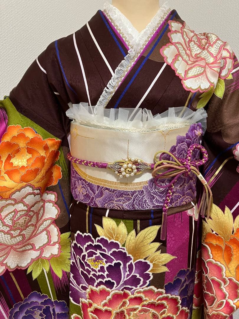 専用出品白石麻衣 正絹振袖 全て揃ったフルセット