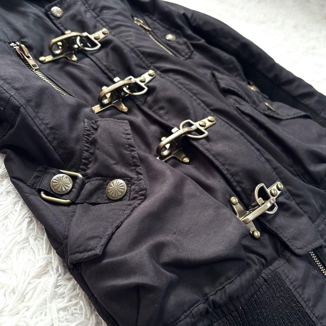 美品✨archive sly military fur modscoat y2k