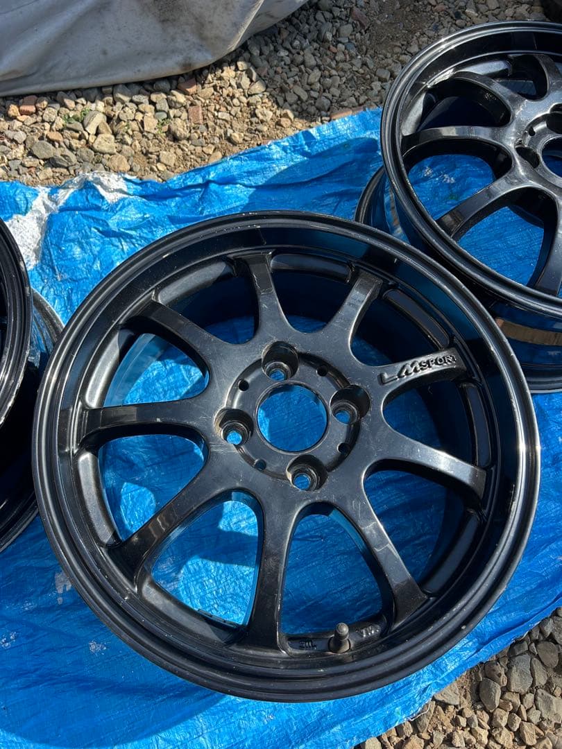 LM sport 15インチ　6j 42 4本セット　pcd100 4穴