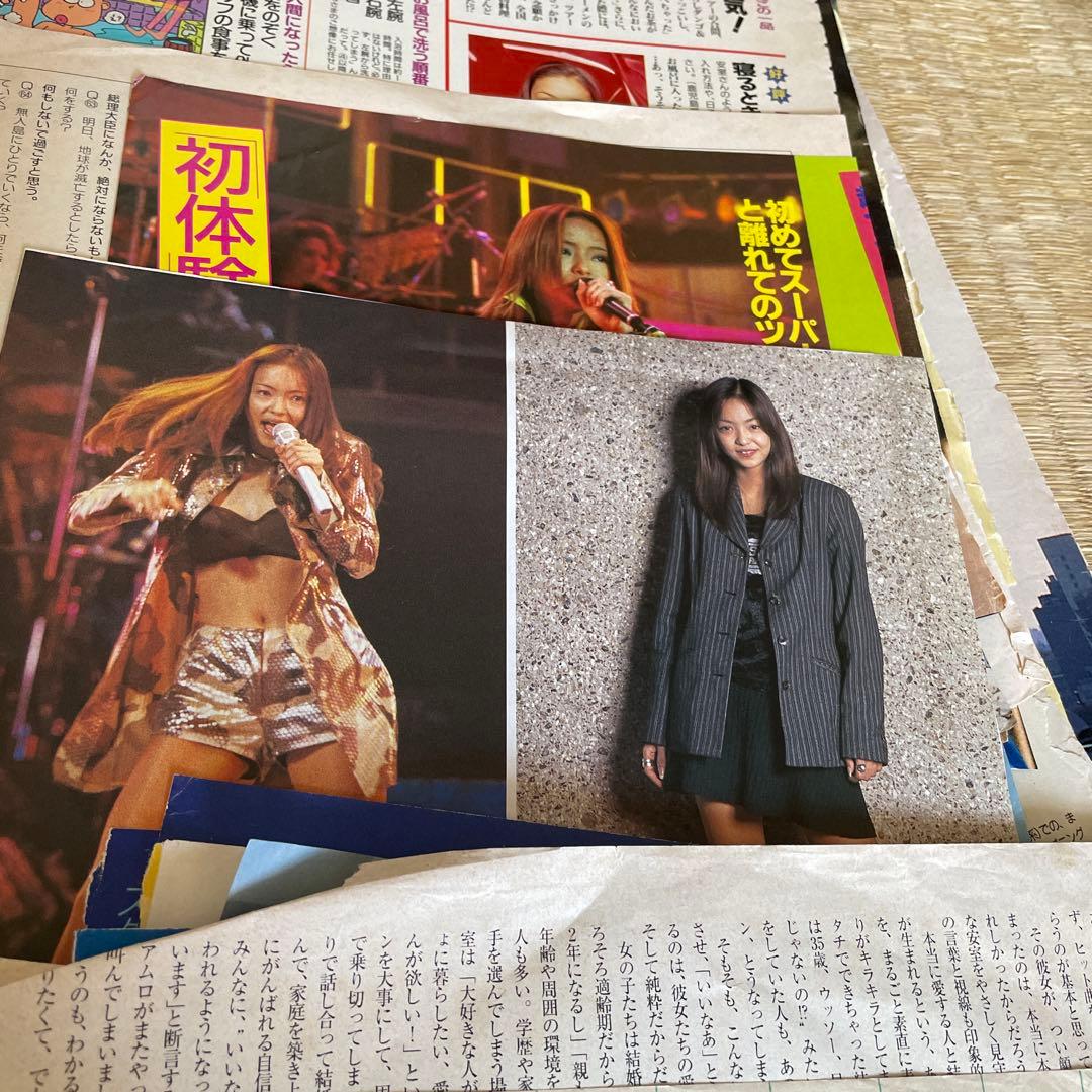 安室奈美恵　　昭和時代　チラシ　　入手困難　レア