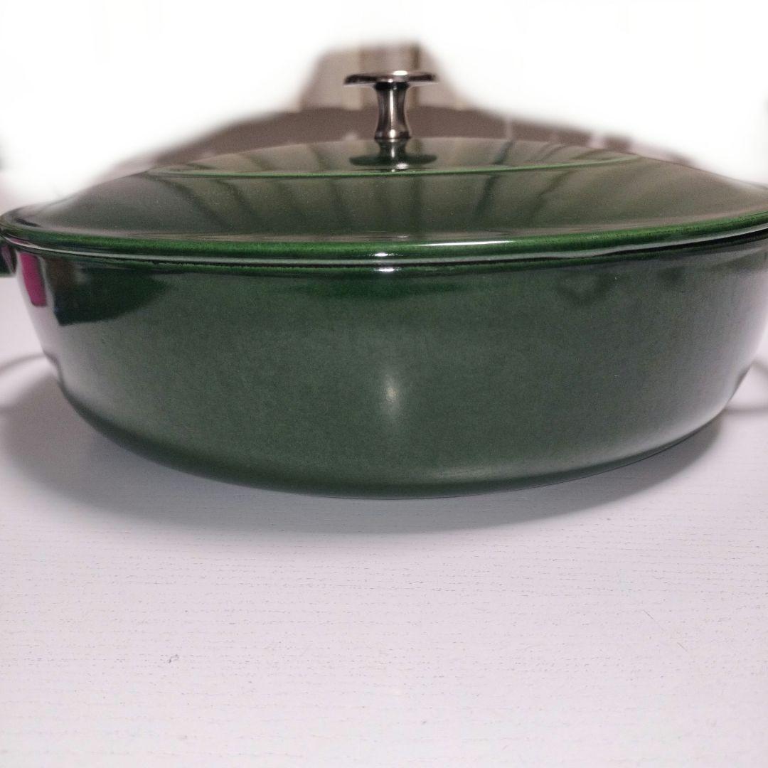 STAUB ブレイザーソテーパン 28cm グリーン