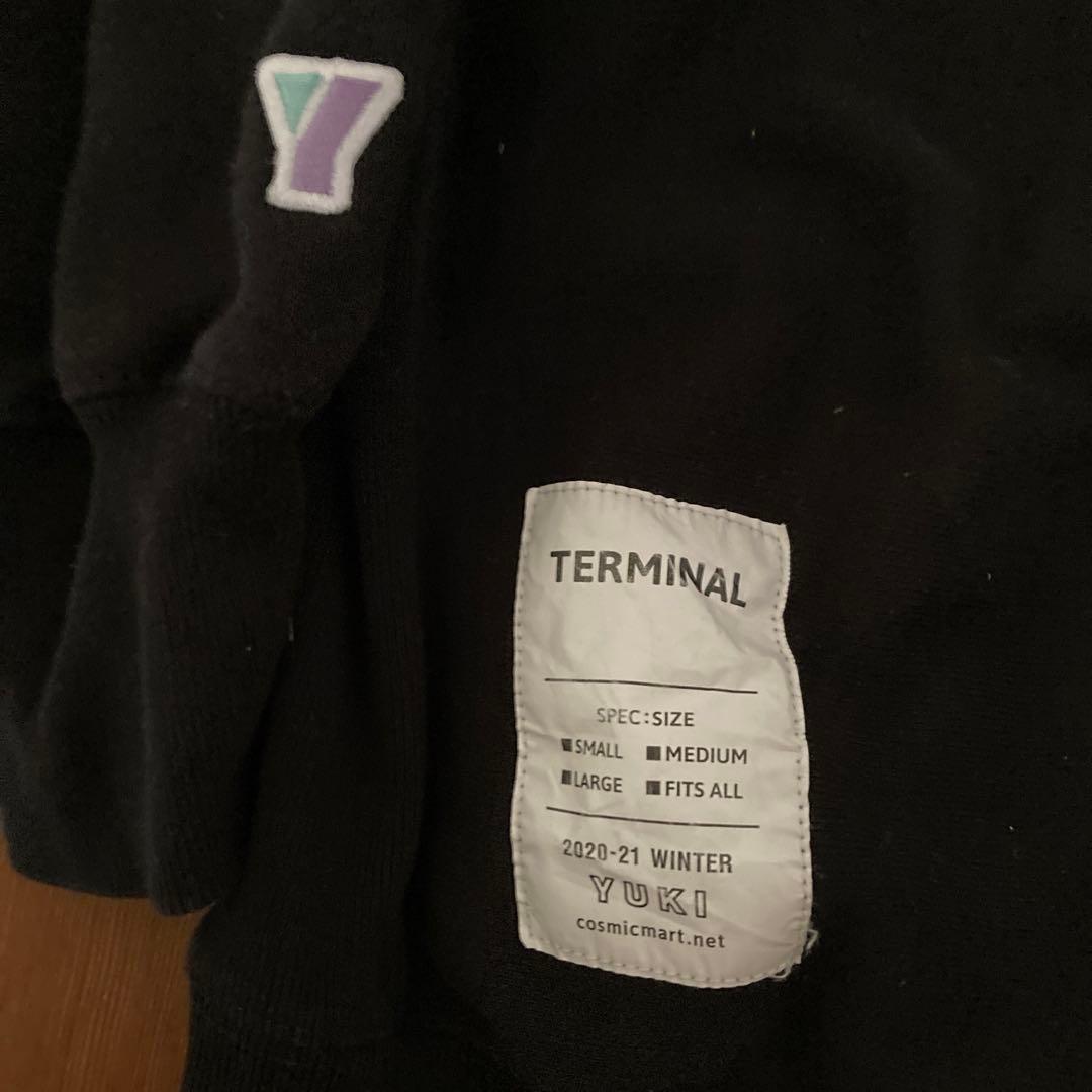 YUKI 2023 SUMMER TERMINAL（フーディー／黒）